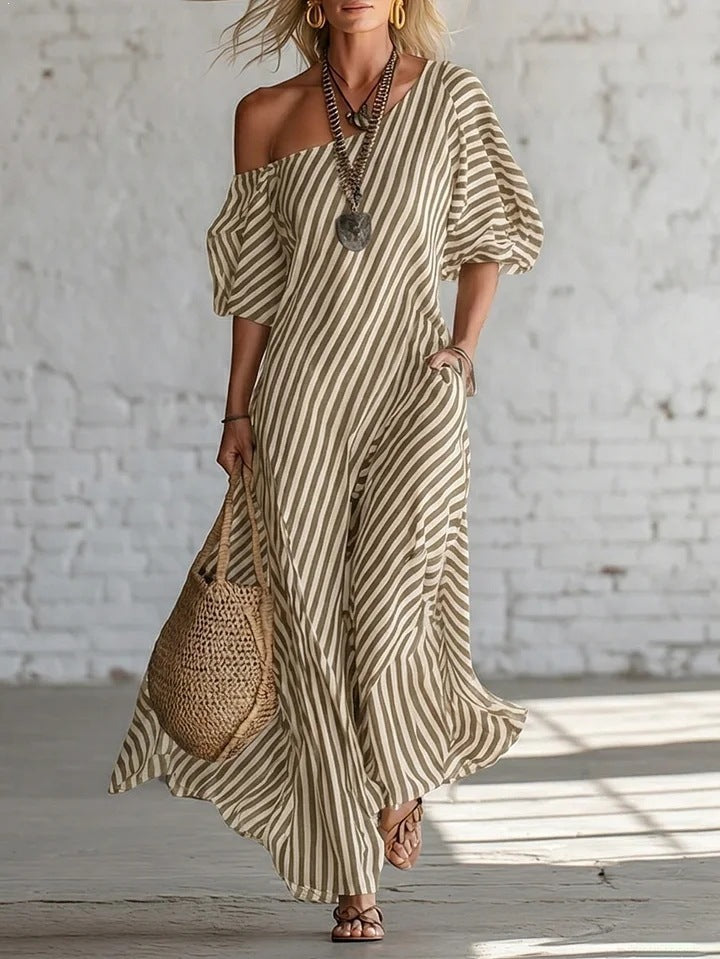 Brisa™ - Vestido Assimétrico e Confortável