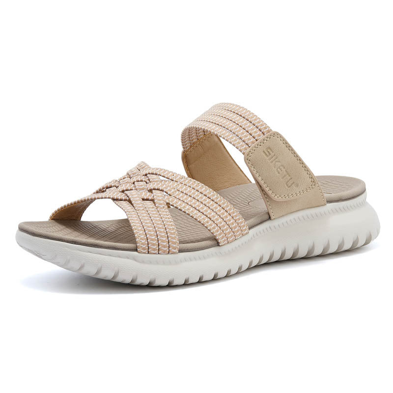 Sandálias ortopédicas confortáveis Lina, tipo slip-on