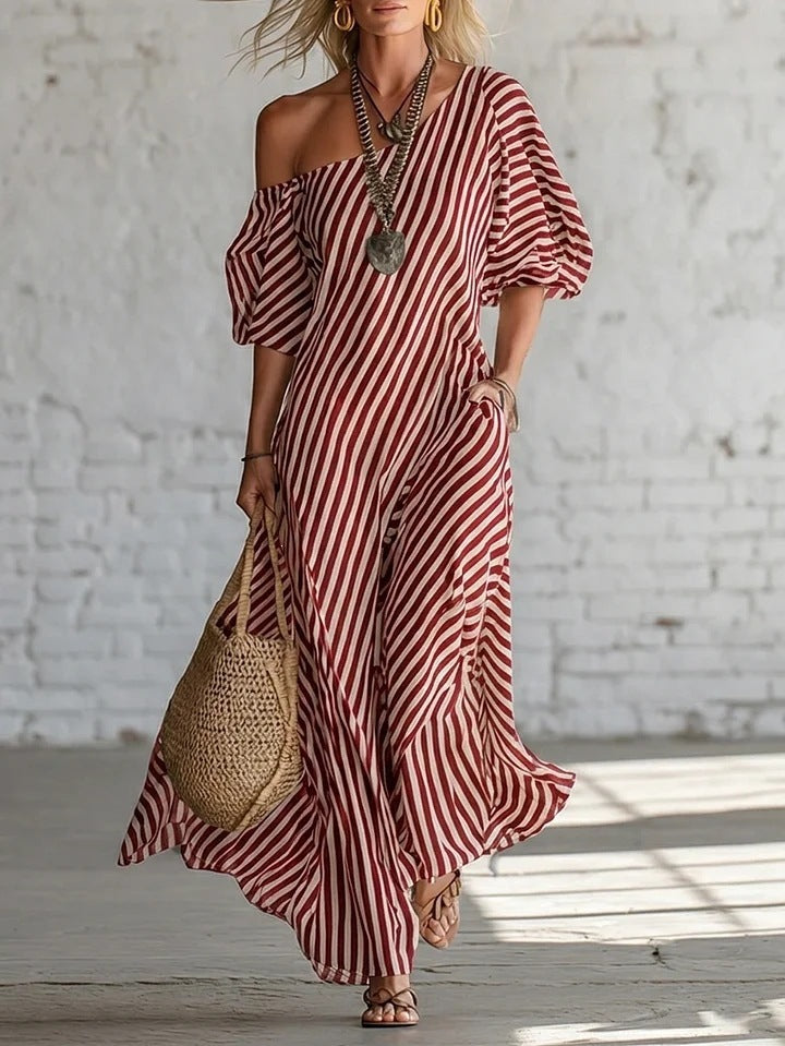 Brisa™ - Vestido Assimétrico e Confortável